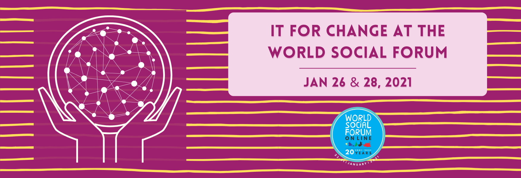 IT for Change at the World Social Forum, 2021