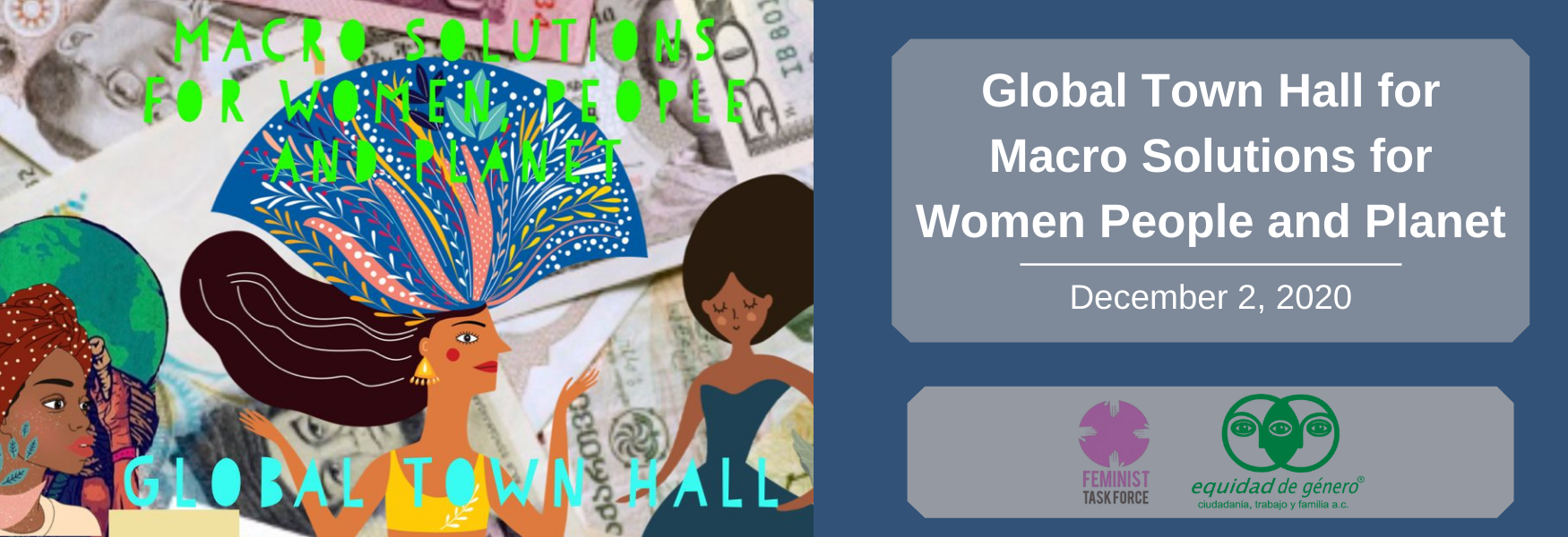 Global Town Hall for Macro Solutions for Women, People and the Planet