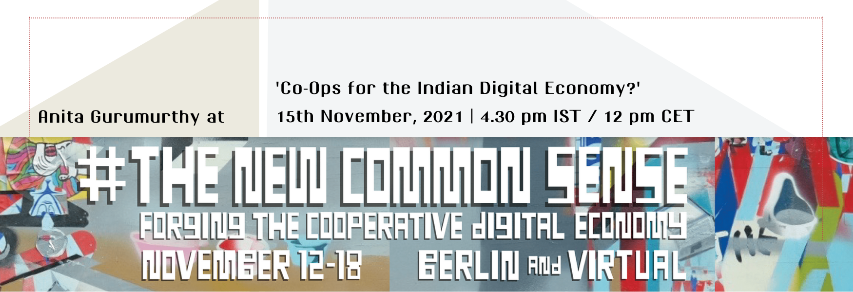 Conference of the Platform Cooperativism Consortium ITfC banner
