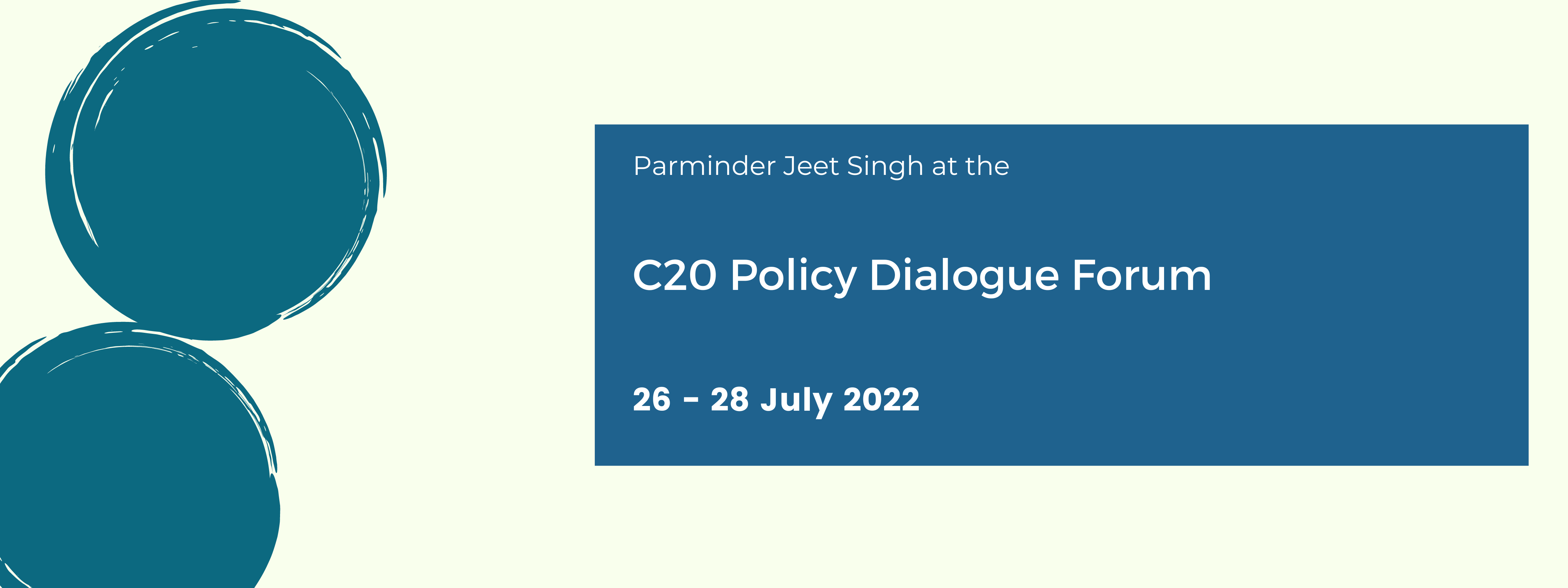 C20 Policy Dialogue Forum 
