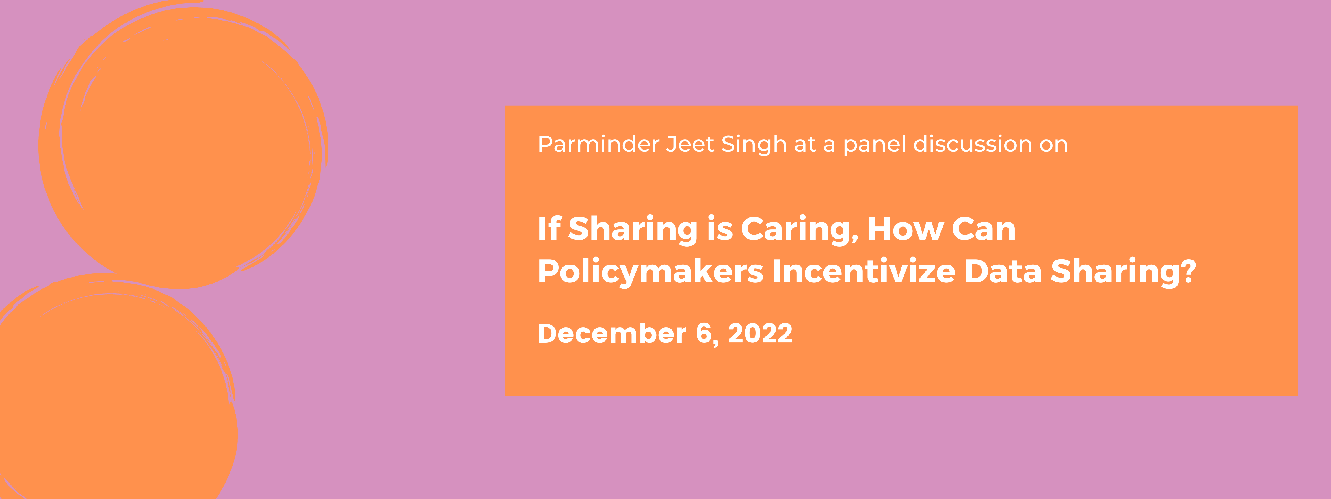 If Sharing is Caring, How Can Policymakers Incentivize Data Sharing? 