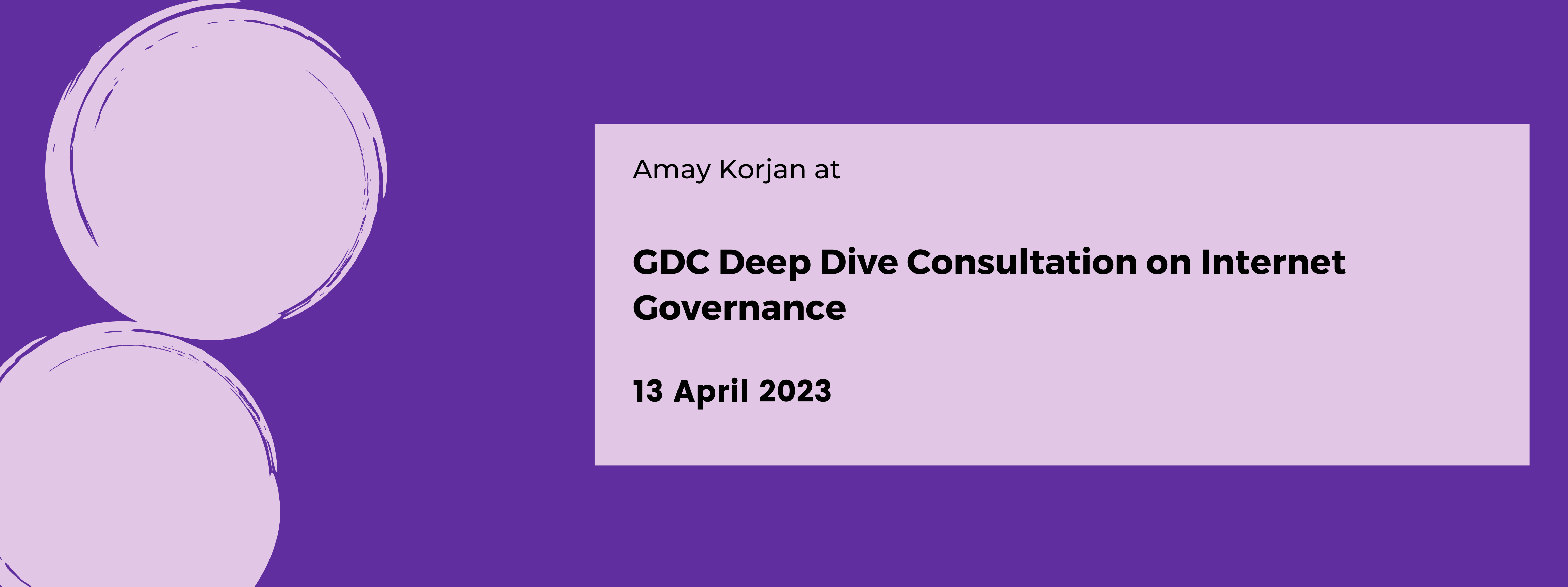 GDC Deep Dive Consultation on Internet Governance