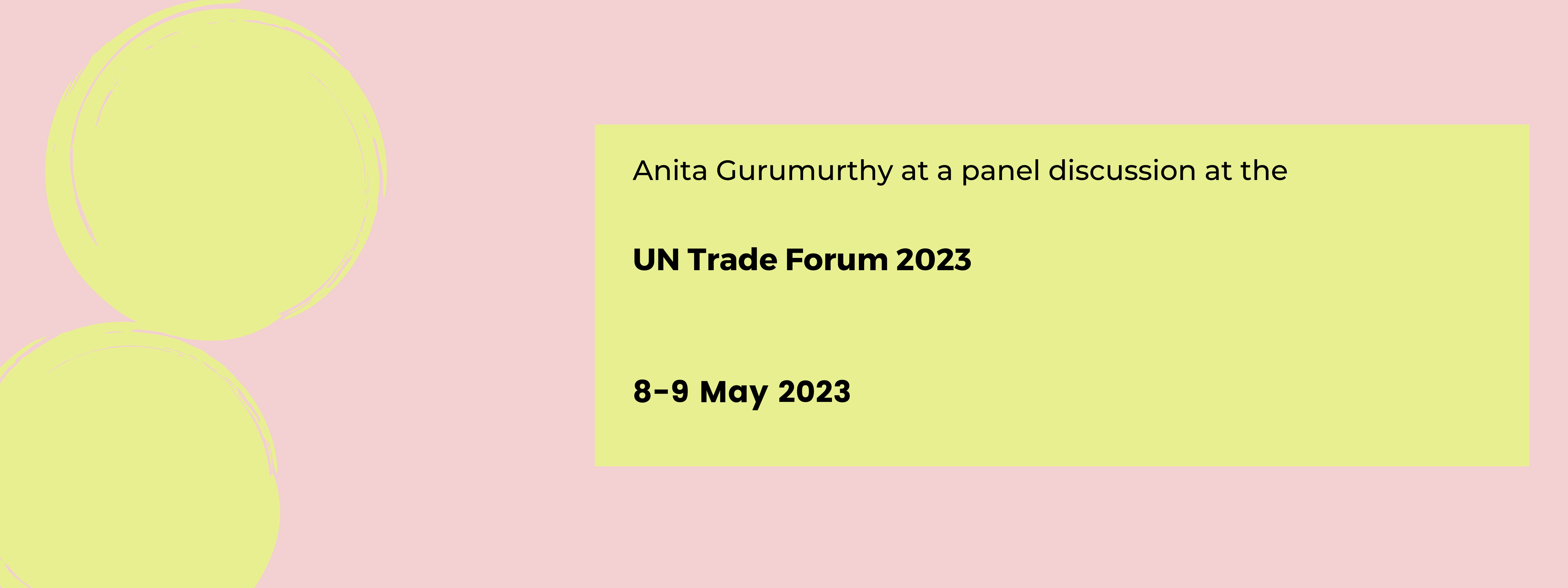UN Trade Forum 2023