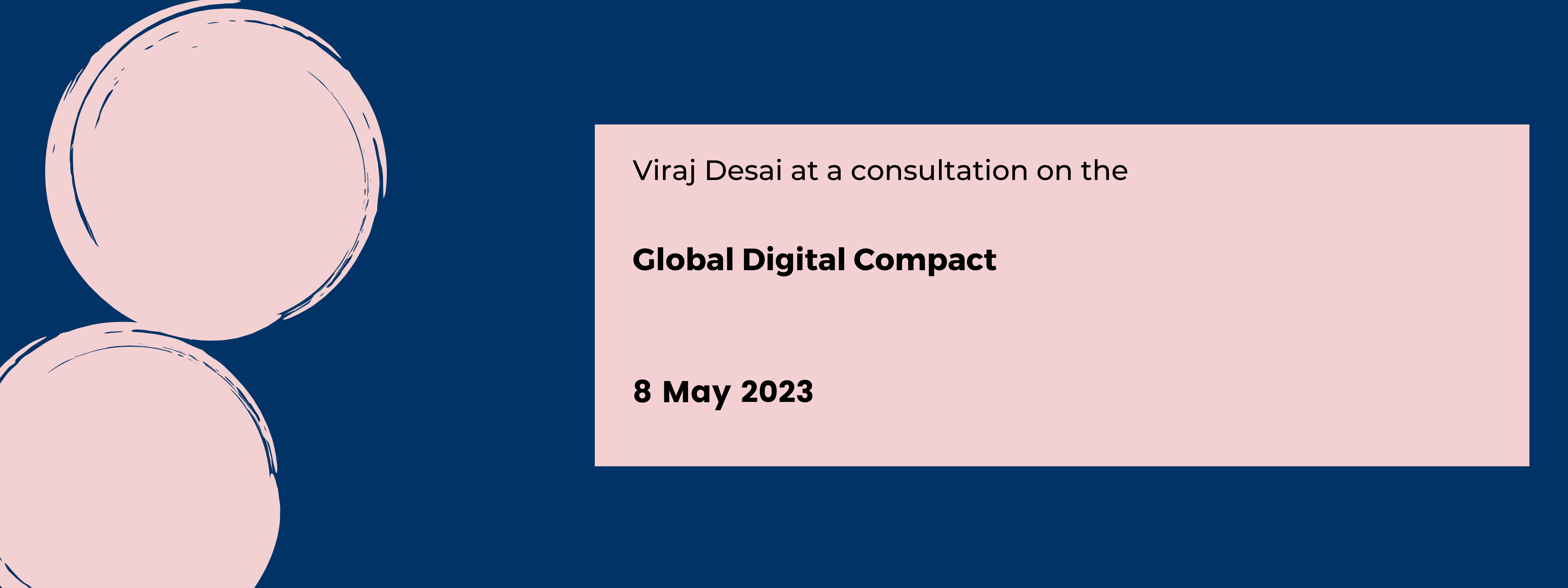 Consultation on the Global Digital Compact