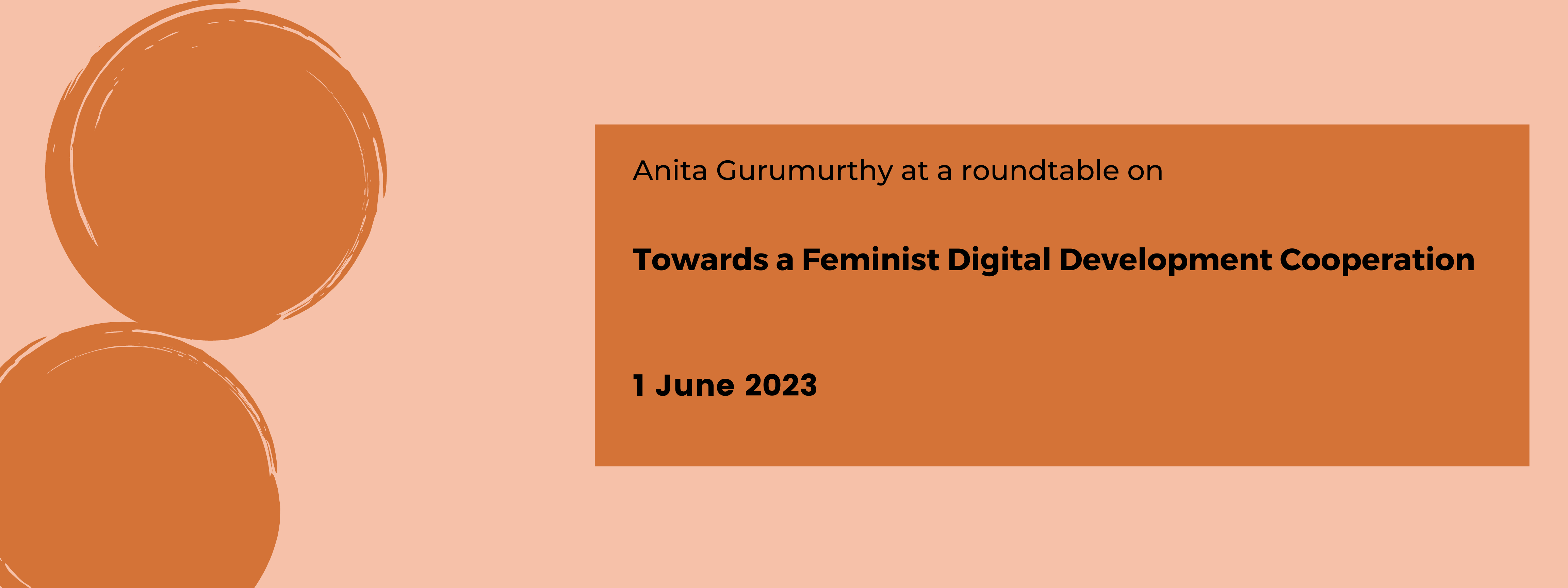 Banner for Towards a Feminist Digital Development Cooperation