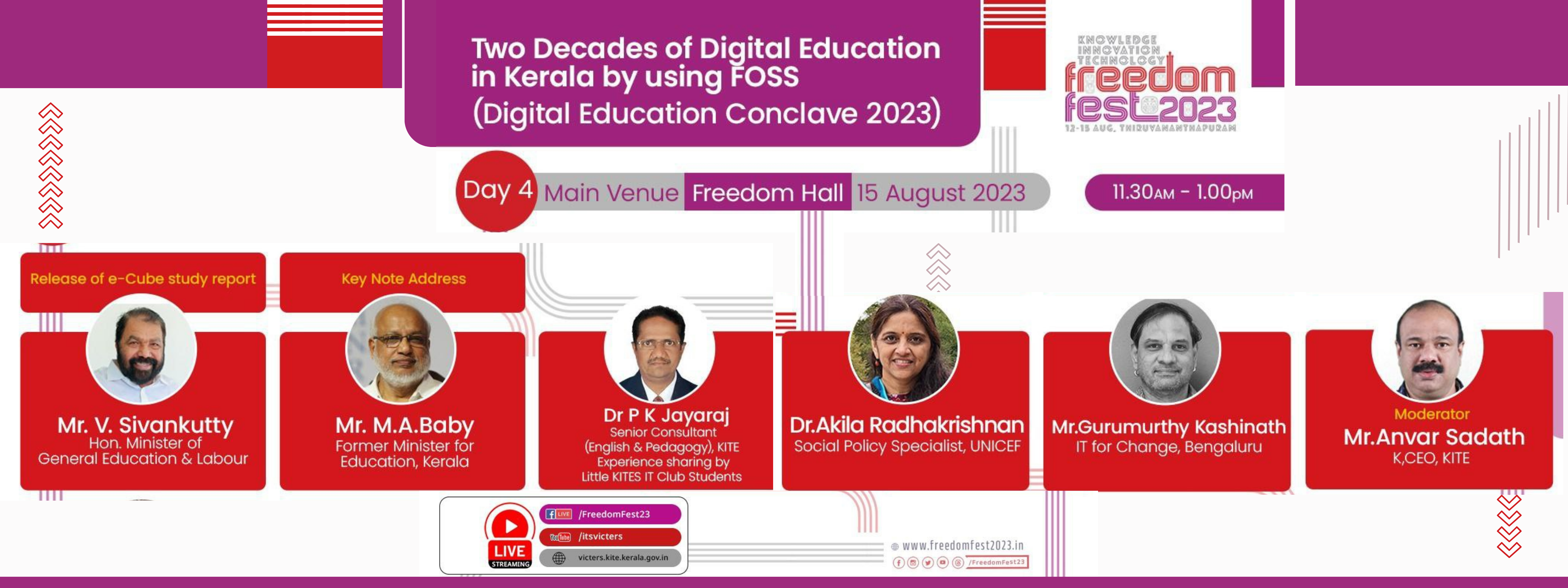 Banner for Digital Education Conclave 2023