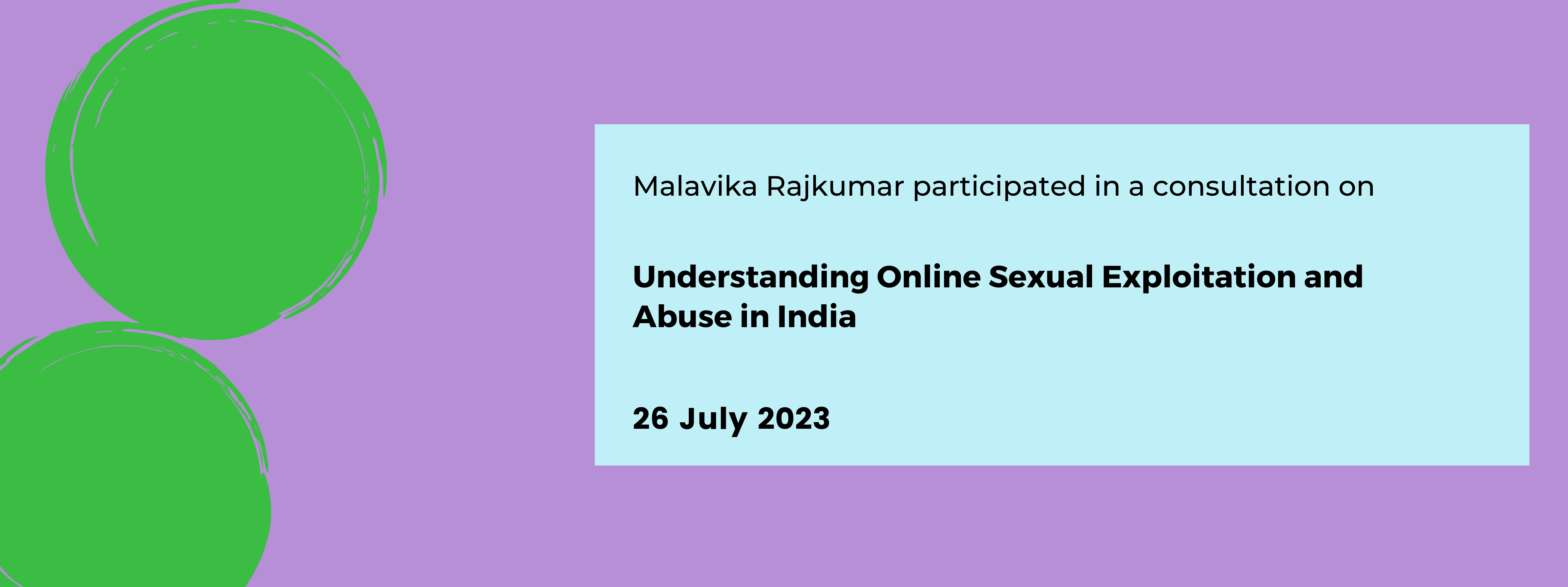 Understanding Online Sexual Exploitation and Abuse in India