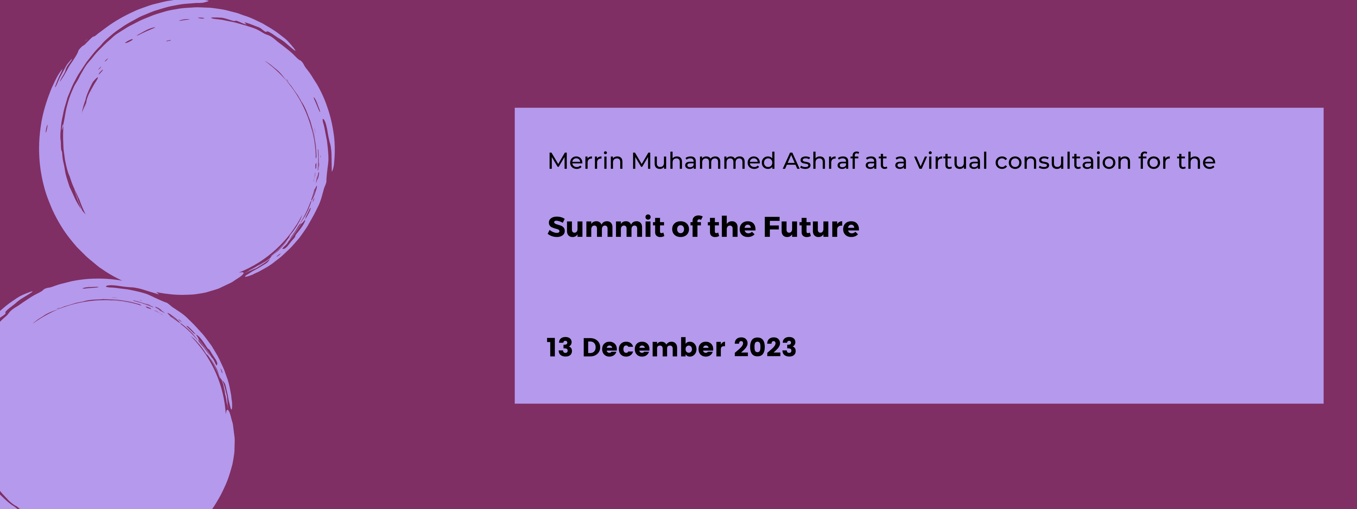 Summit of the future 