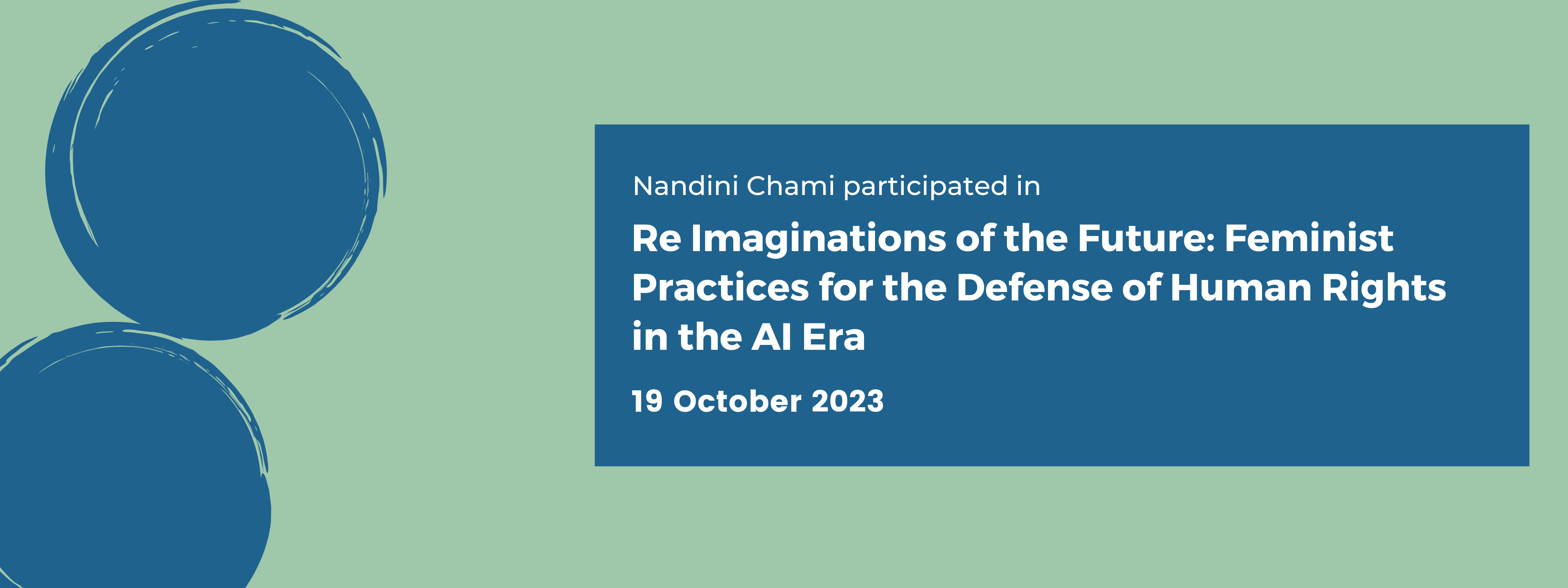 Re Imaginations of the Future: Feminist Practices for the Defense of Human Rights in the AI Era