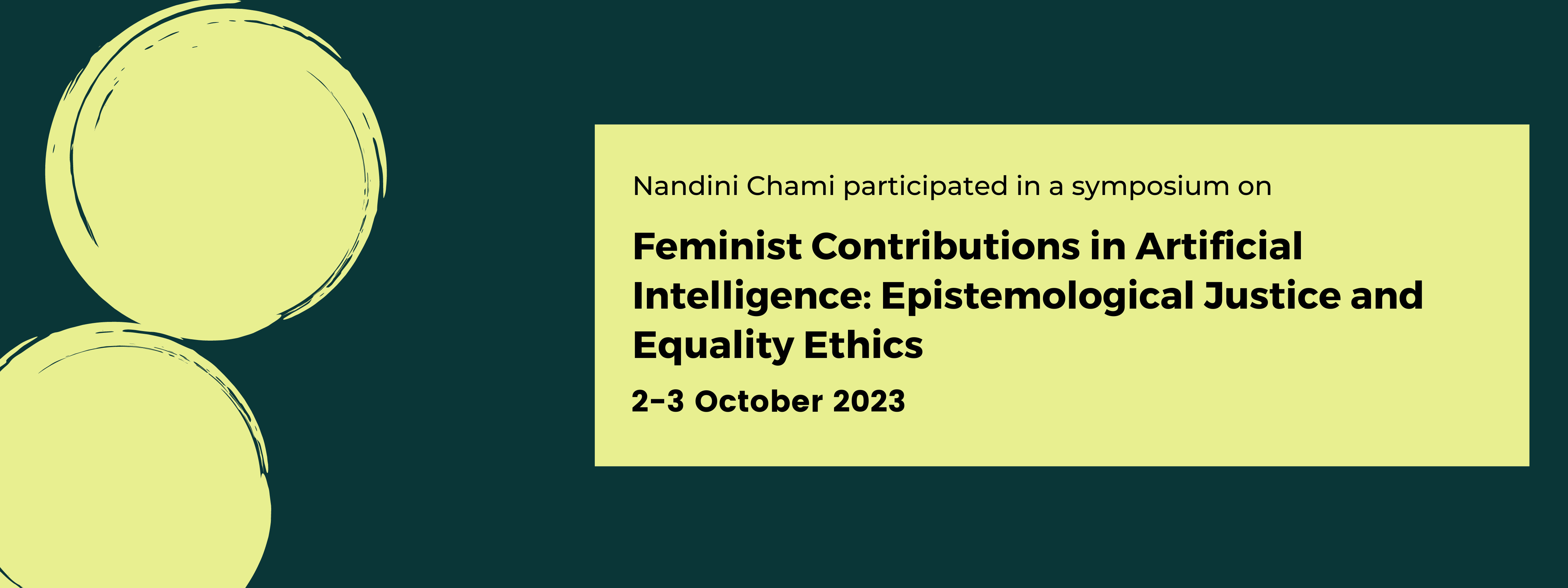 Feminist Contributions in Artificial Intelligence: Epistemological and Ethical Justice of Equality