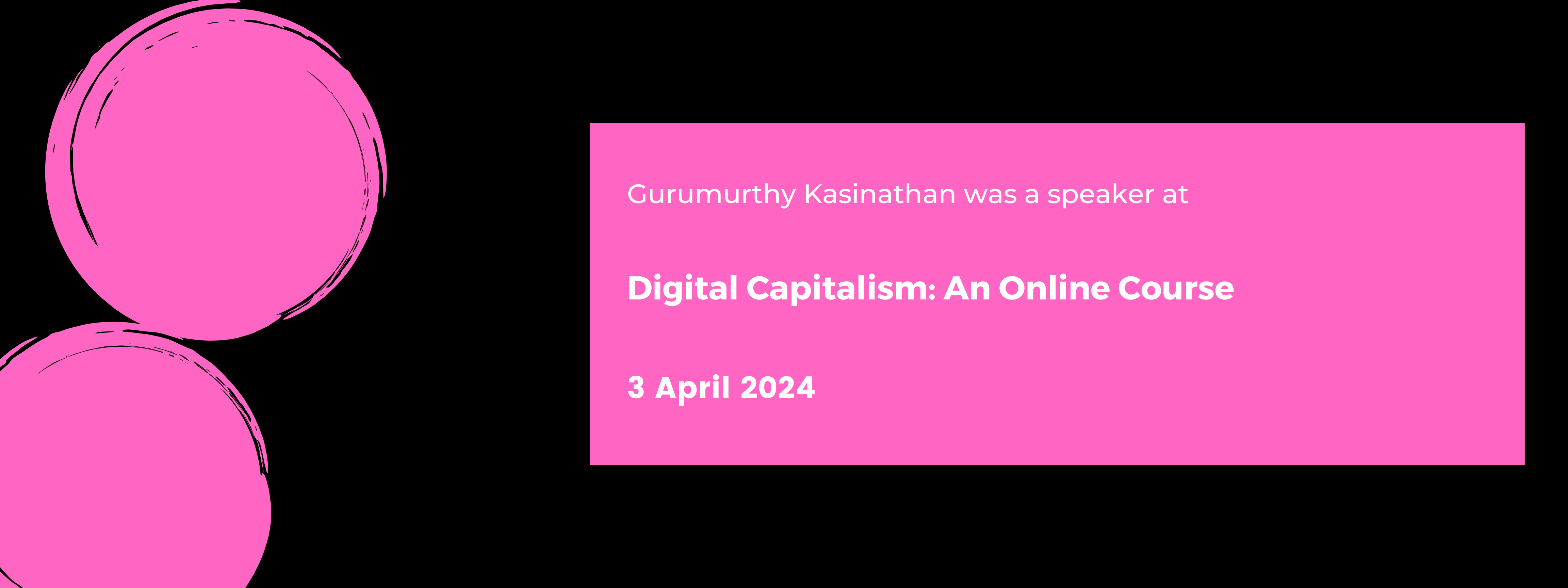 Digital Capitalism: An Online Course