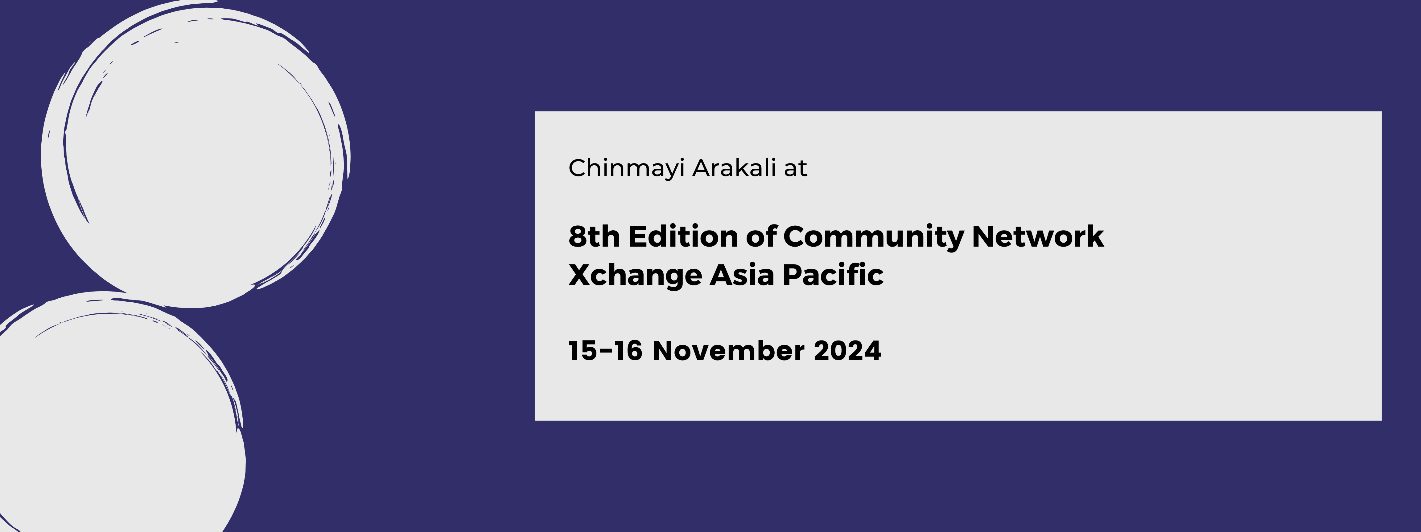  8th Edition of the Community Network Xchange Asia-Pacific