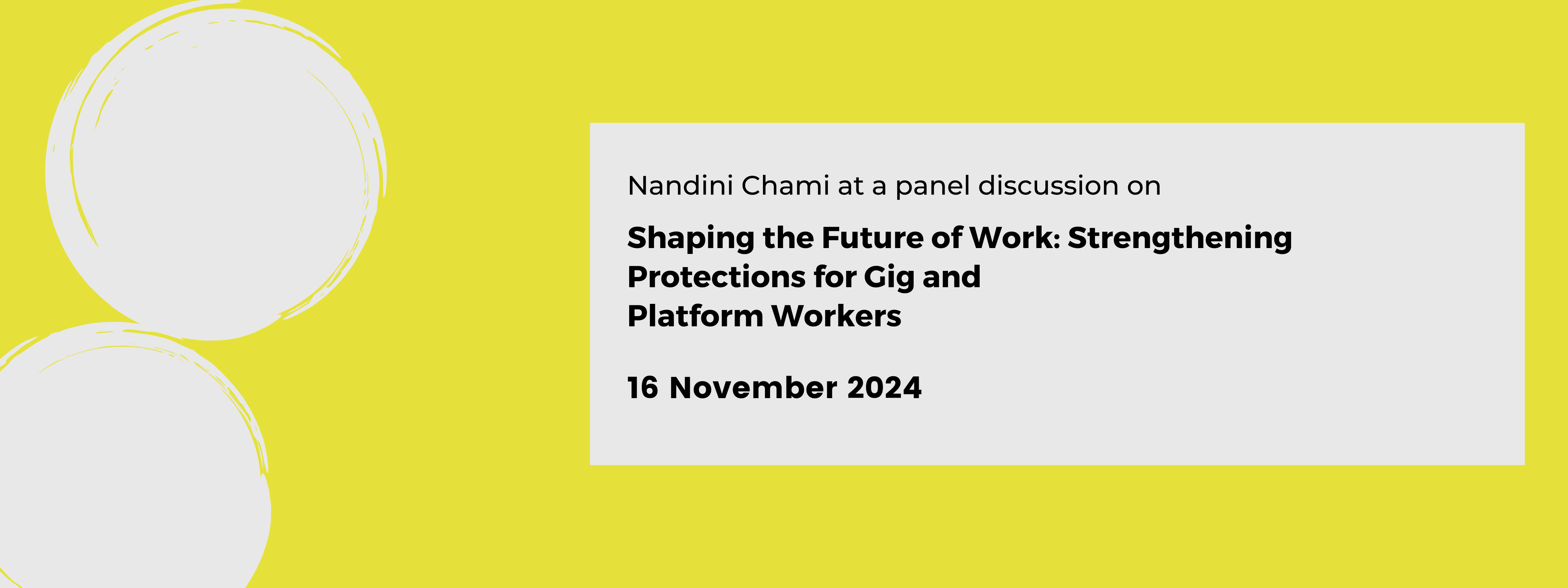 Shaping the Future of Work: Strengthening Protections for Gig and Platform Workers