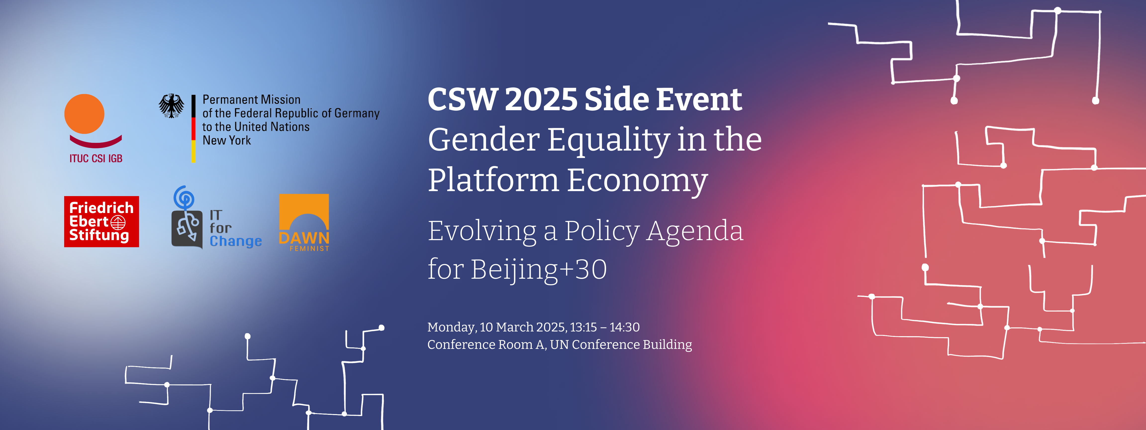 IT for Change at CSW 2025 Side Event – Gender Equality in the Platform Economy