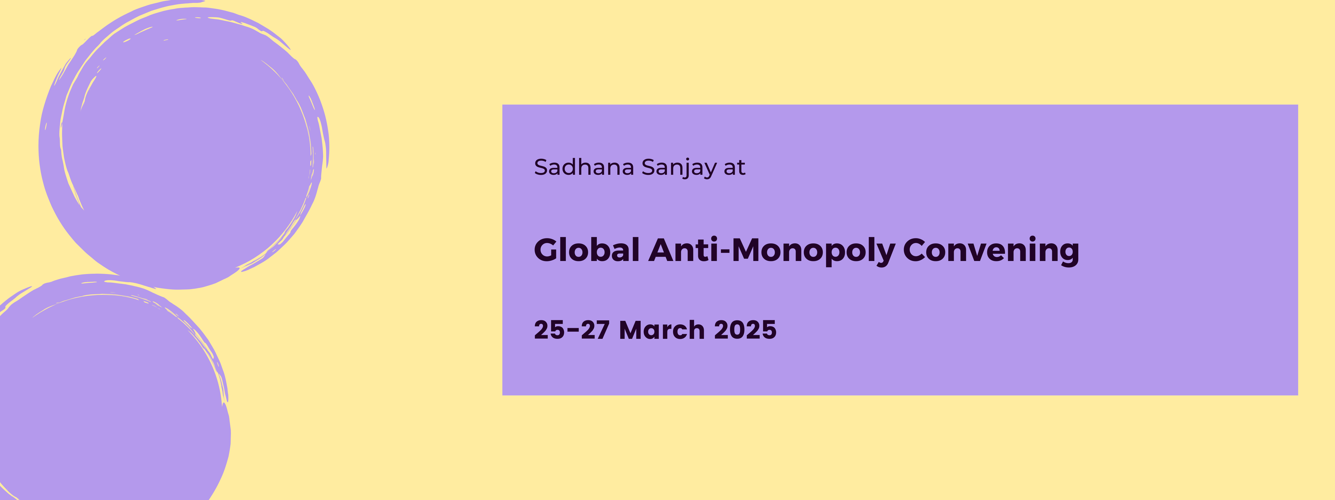 Global Anti-Monopoly Convening
