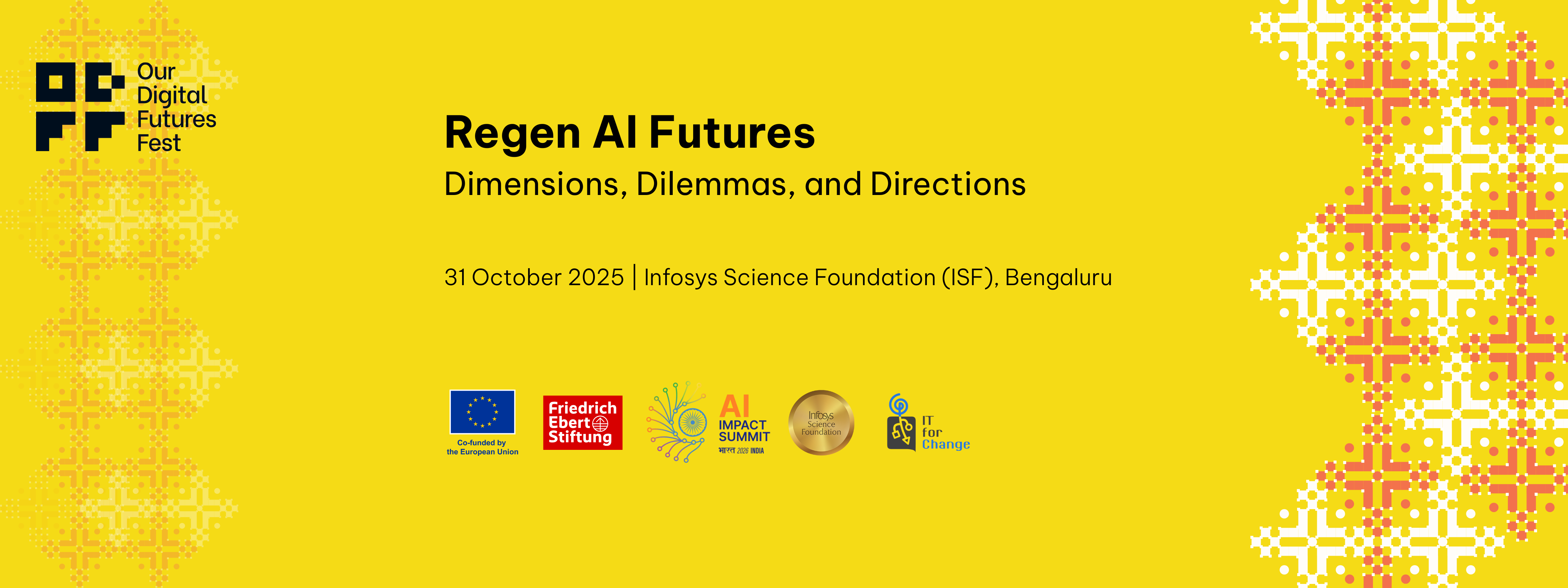 Regen AI Futures: Dimensions, Dilemmas, and Directions, Infosys Science Foundation (ISF), Bengaluru
