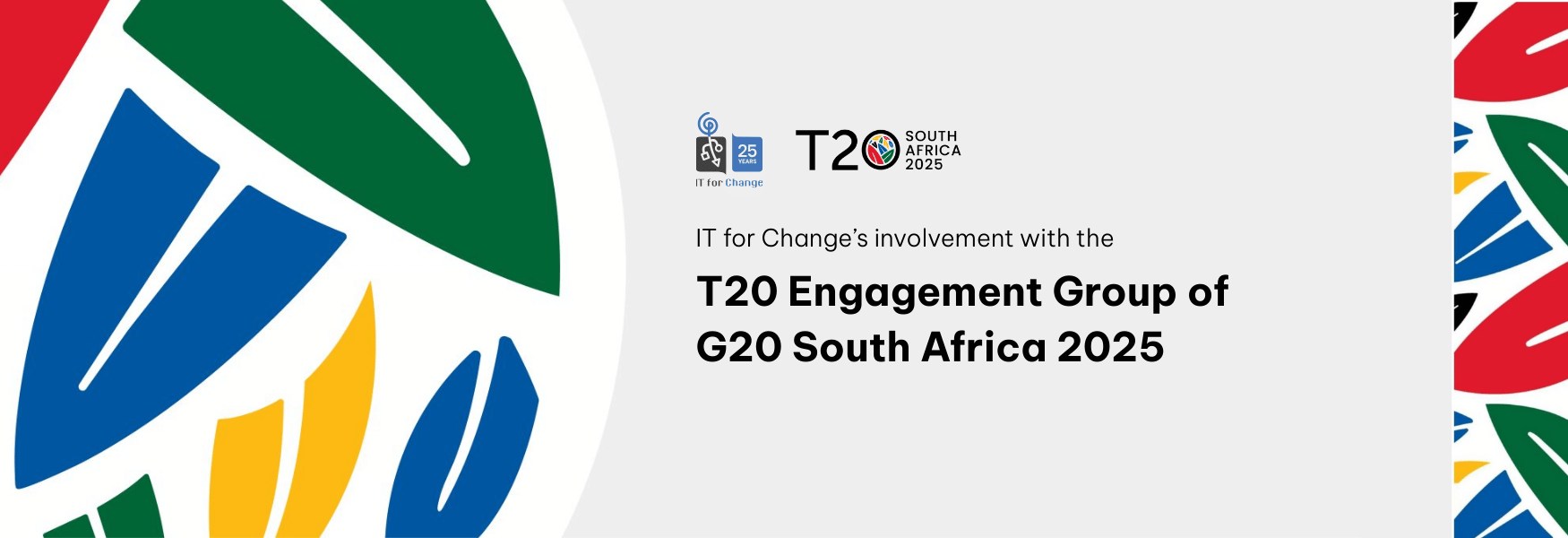 IT for Change’s Involvement with the T20 Engagement Group of G20 South Africa 2025