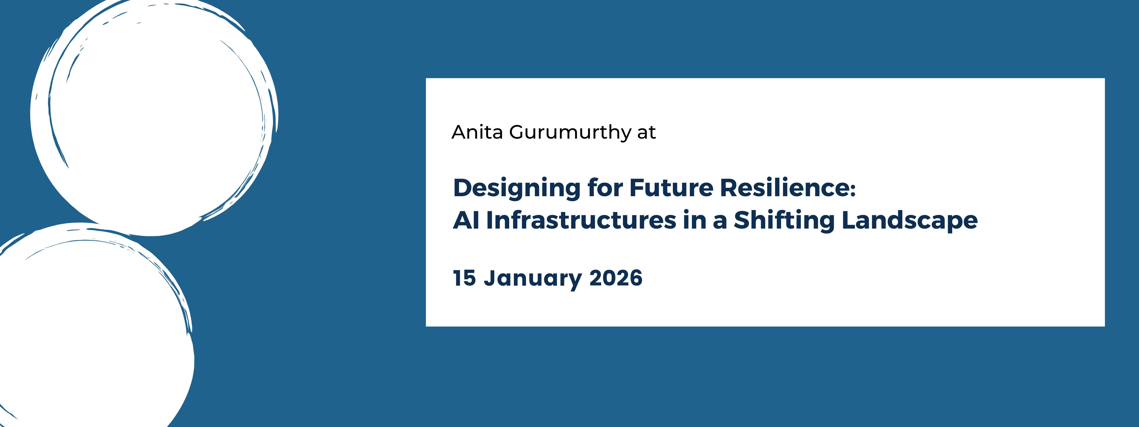 Designing for Future Resilience: AI Infrastructures in a Shifting Landscape