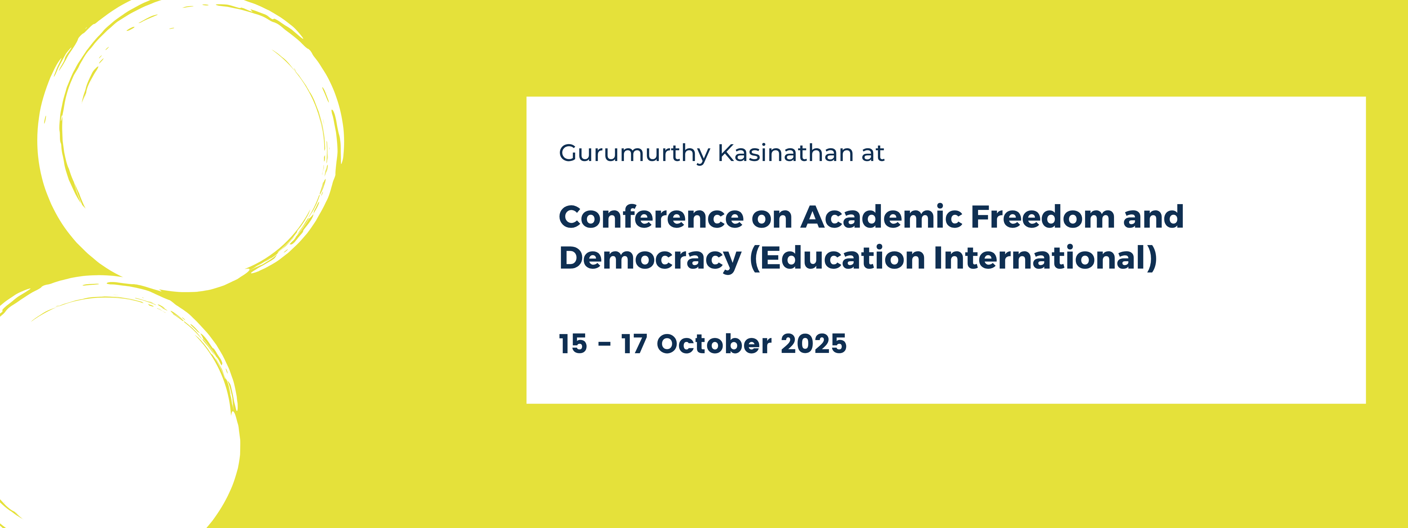 Conference on Academic Freedom and Democracy (Education International)