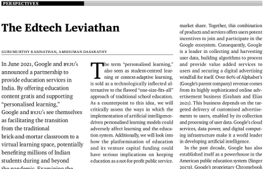 Edtech Leviathan
